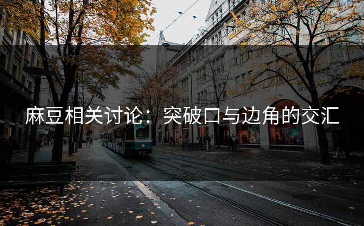 麻豆相关讨论:突破口与边角的交汇 第1张 麻豆相关讨论:突破口与边角的交汇 第1张